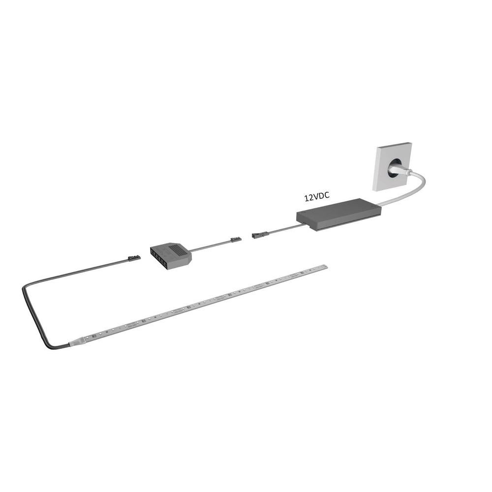 FORMAT MB-LED-Anbauleuchte,Versa Plus 80,selbstklebend,nw, 5000mm, 12 Volt DC Produktbild img7 L