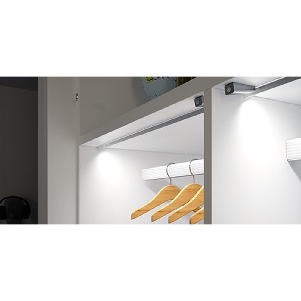 FORMAT PIR-Sensor, MultiSwitch2,Ø 35mm,Höhe 15mm, schwarz Produktbild img8 L