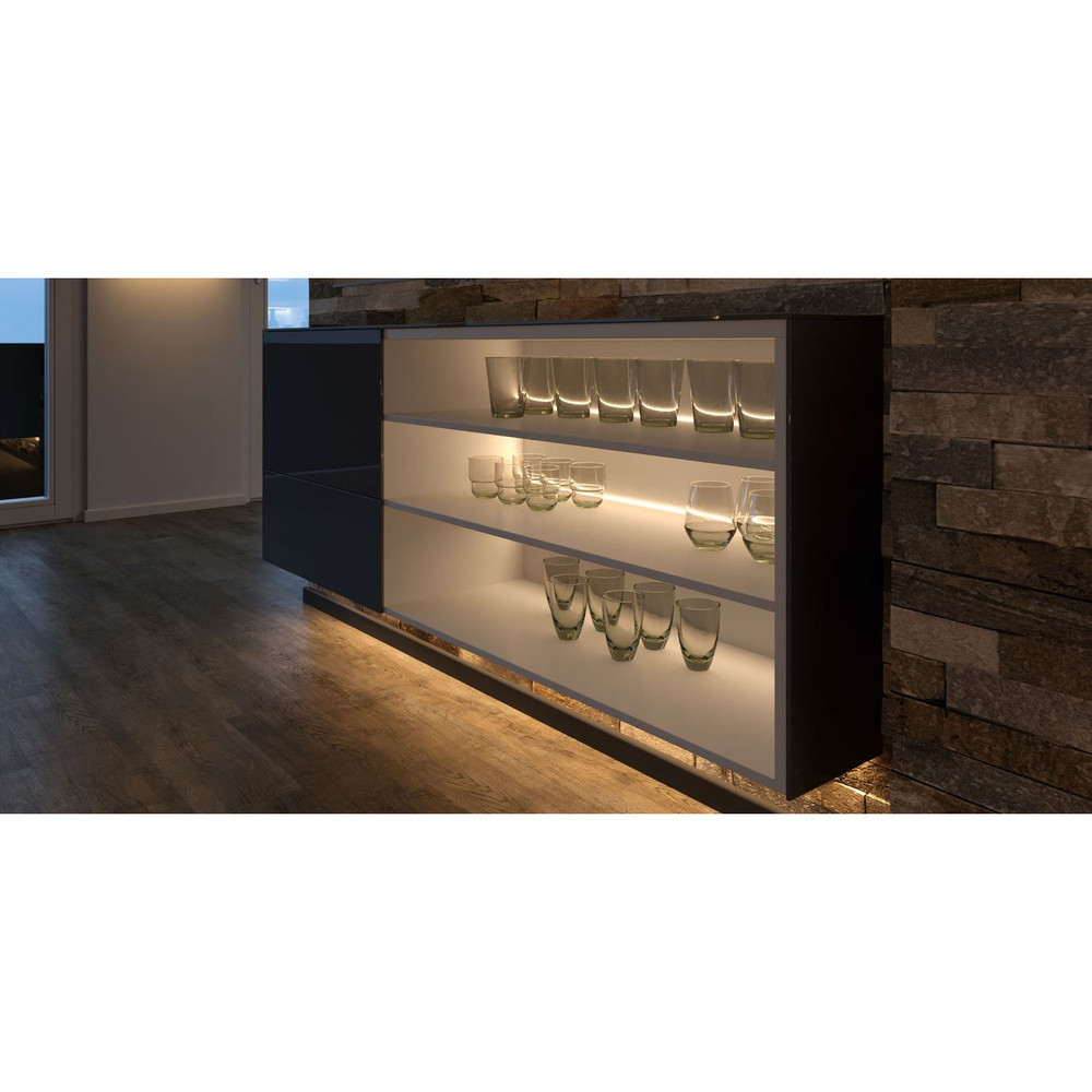 FORMAT MB-LED-Anbauleuchte,Versa up&do 2x80,individuell kürzbar,nw, 10000mm, 12 Volt DC Produktbild img4 L