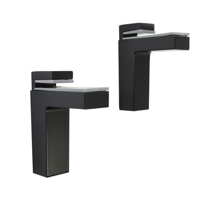 Produktbild von FORMAT - MB-Regal-/Glasbodenträger, Fari, zum Anschrauben, Zamak edelstahloptik