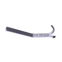 Produktbild von FORMAT - Garderob.-Hut- und Mantelhaken,Doppelhaken, Aede,H180mm,ALU naturfarbi