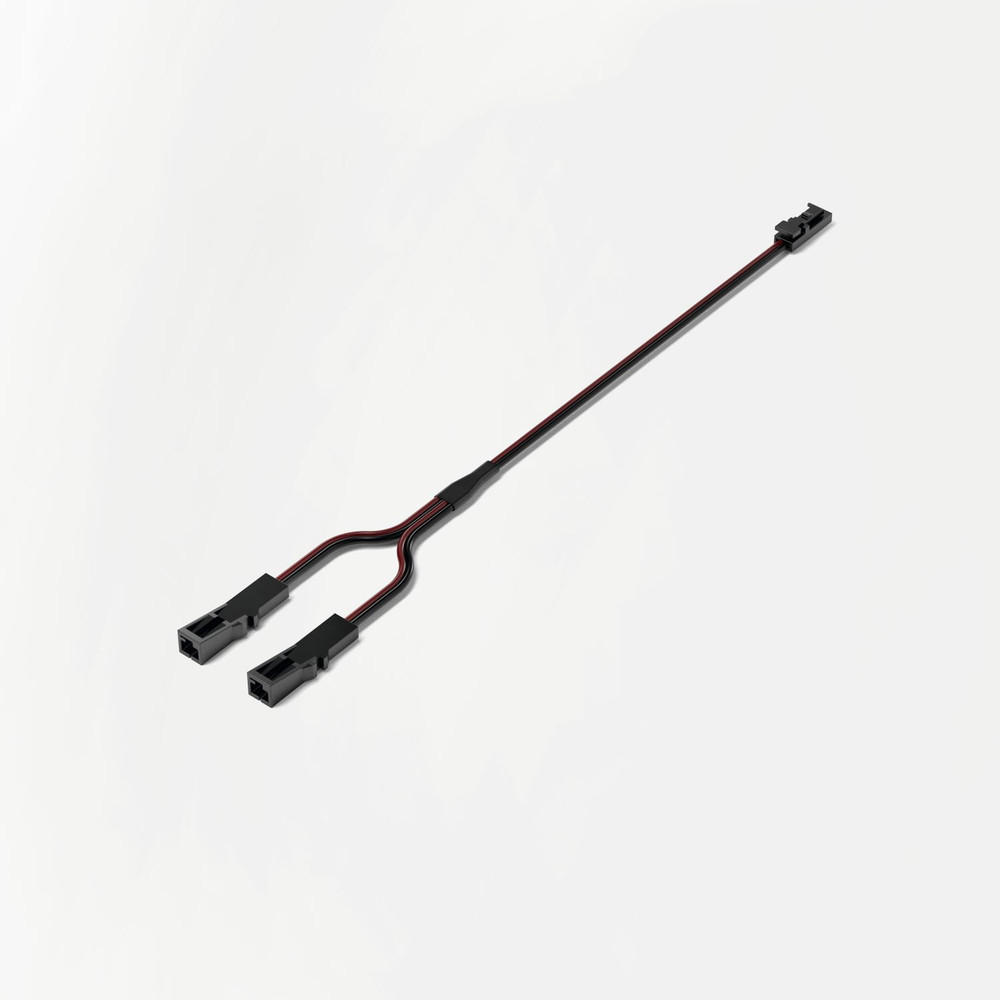 FORMAT LED-Verteiler, 2-fach, M1, schwarz,Länge 450mm, max. 36W, 12 Volt DC Produktbild img2 L