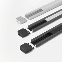 FORMAT Möbel-Einbauprofil,L 300mm, ChannelLine G1, silberfarbig Produktbild