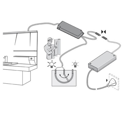 Produktbild von HALEMEIER - LED-Leuchten-Dimm-Modul, max. 80W, 24 Volt DC