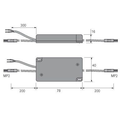 Produktbild von HALEMEIER - LED-Leuchten-Dimm-Modul, max. 80W, 24 Volt DC