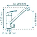FORMAT Spültischarmatur HD ULTRA Chrom Produktbild img5 S