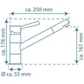 FORMAT Spültischarmatur HD Cornwall chrom Produktbild img5 S