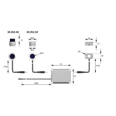 Produktbild von FORMAT - Infrarotsignal-Repeater, 12V, Plus Set 1