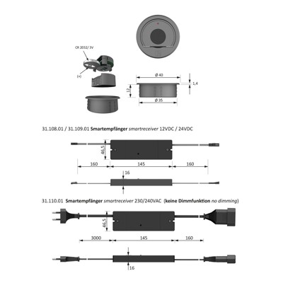 Produktbild von FORMAT - Licht-Funkschalterset, mit Euroflachstecker, X-Mitter Smart Set