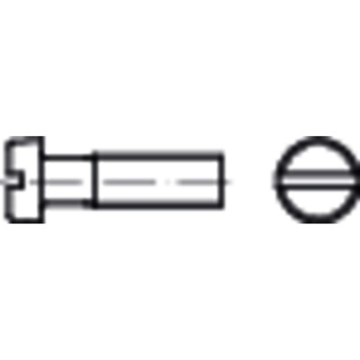 Produktbild von NOBRAND - Zylinderschraube mit Schlitz DIN 84 Stahl 4.8 galv.verz. M 4 x 45