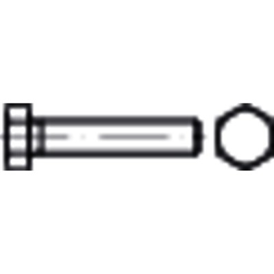 Produktbild von E-NORMpro - Sechskantschraube mit Gewinde bis Kopf DIN 933 Stahl 8.8 gal.verz. 
