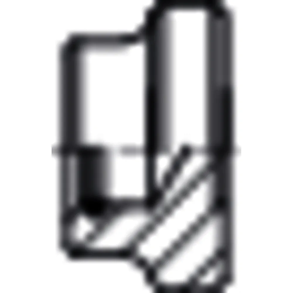 DIN 6311 Stahl Form S Druckstücke, mit Sprengring, Standard Produktbild img1 L