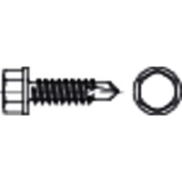 Produktbild von E-NORMpro - Bohrschraube DIN 7504-K Stahl galv.verz. 6,3x 45