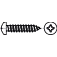 Produktbild von E-NORMpro - Linsen-Blechschraube DIN 7981-C-H Edelstahl A2 4,2x 38