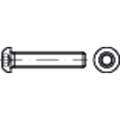 Produktbild von NOBRAND - Linsenschraube ISO 7380-1 Edelstahl A2 M5 x 10mm HP