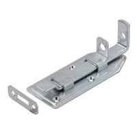 Vormann Türschlossriegel gekröpft 100X50 verz. Produktbild