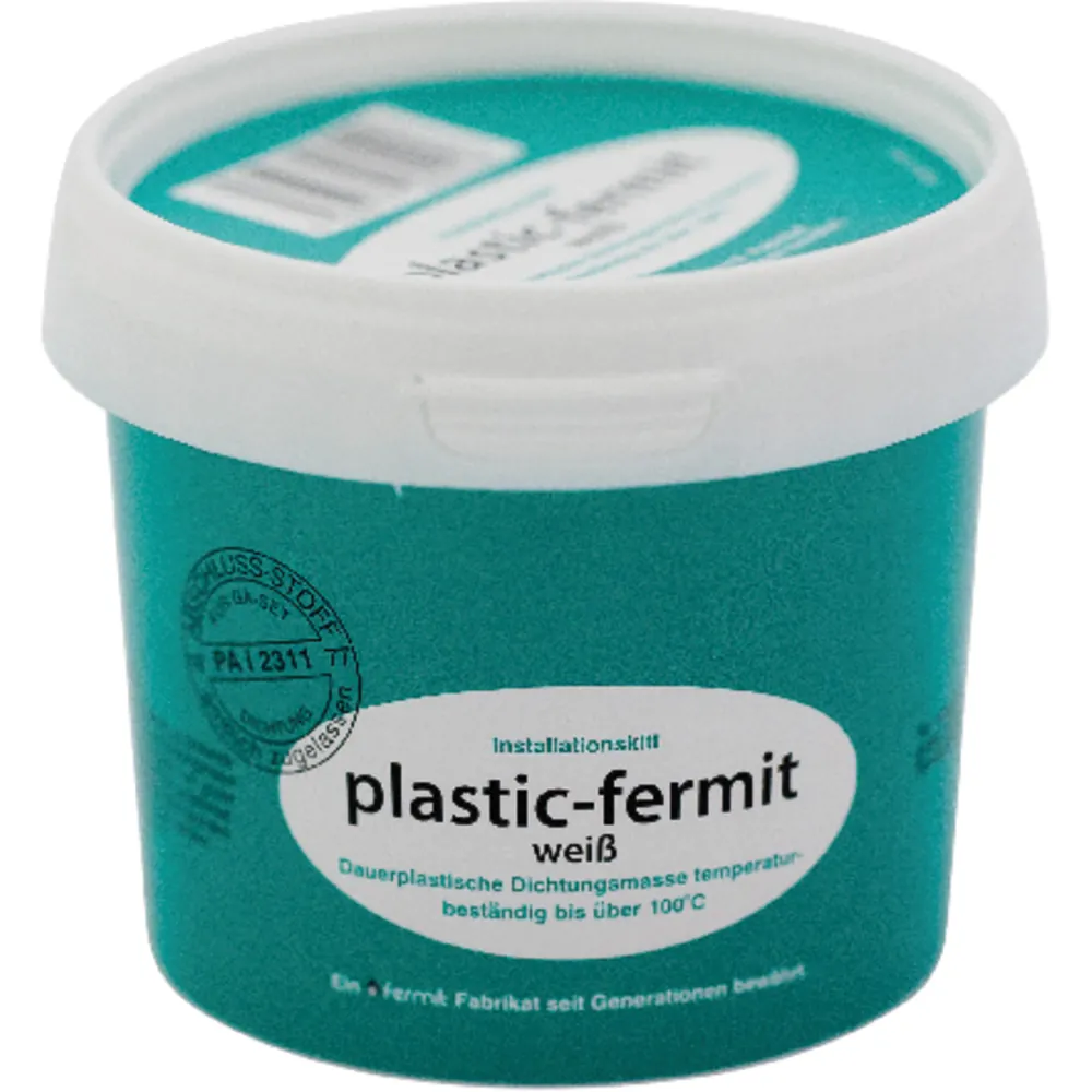 fermit Dichtungsmasse plastik-, weiß, 1/4kg-Dose Produktbild img2 L
