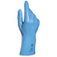 Produktbild von MAPA® - Chemikalienschutzhandschuh JERSETTE 300, Kat. II, blau, Größe 9