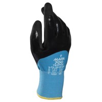 Produktbild von MAPA® - Schutzhandschuh TEMP ICE 700, Kat. II, blau/schwarz, Größe 7