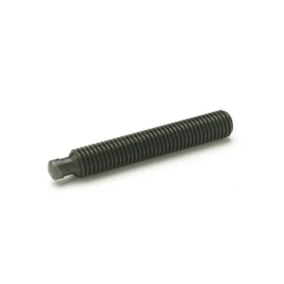 Produktbild von Ganter Norm® - Gewindestifte mit Druckzapfen, Stahl, brüniert (6332-M16-100-SK)