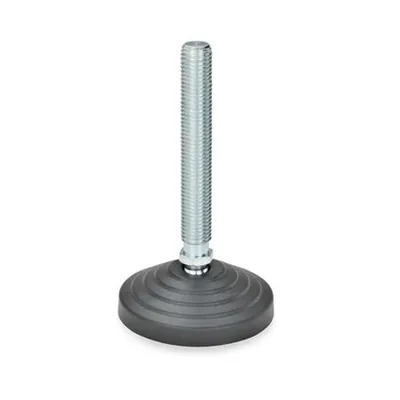 Produktbild von Ganter Norm® - Gelenkfüße, Fuß Kunststoff / Verstellspindel Stahl (344-100-M16-