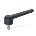 Produktbild von Ganter Norm® - Verstellbare Flachspannhebel, Zink-Druckguss, Schraube Edelstahl