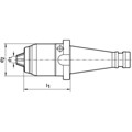 Produktbild von FORMAT - CNC-Kurzbohrfutter DIN 2080 1-16mm SK40