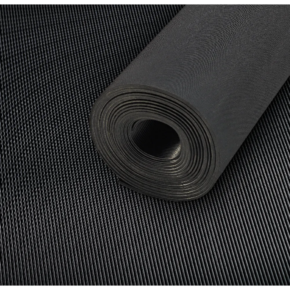 FORTIS Feinriefenmatte CLASSIC SBR, schwarz, 3mm, 1000mm, 10m Produktbild img1 L