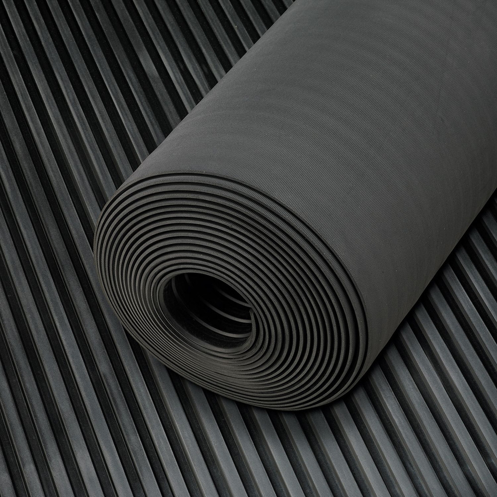 FORTIS Leistenmatte PRO schwarz 6mm 1,0x10m Produktbild img3 L