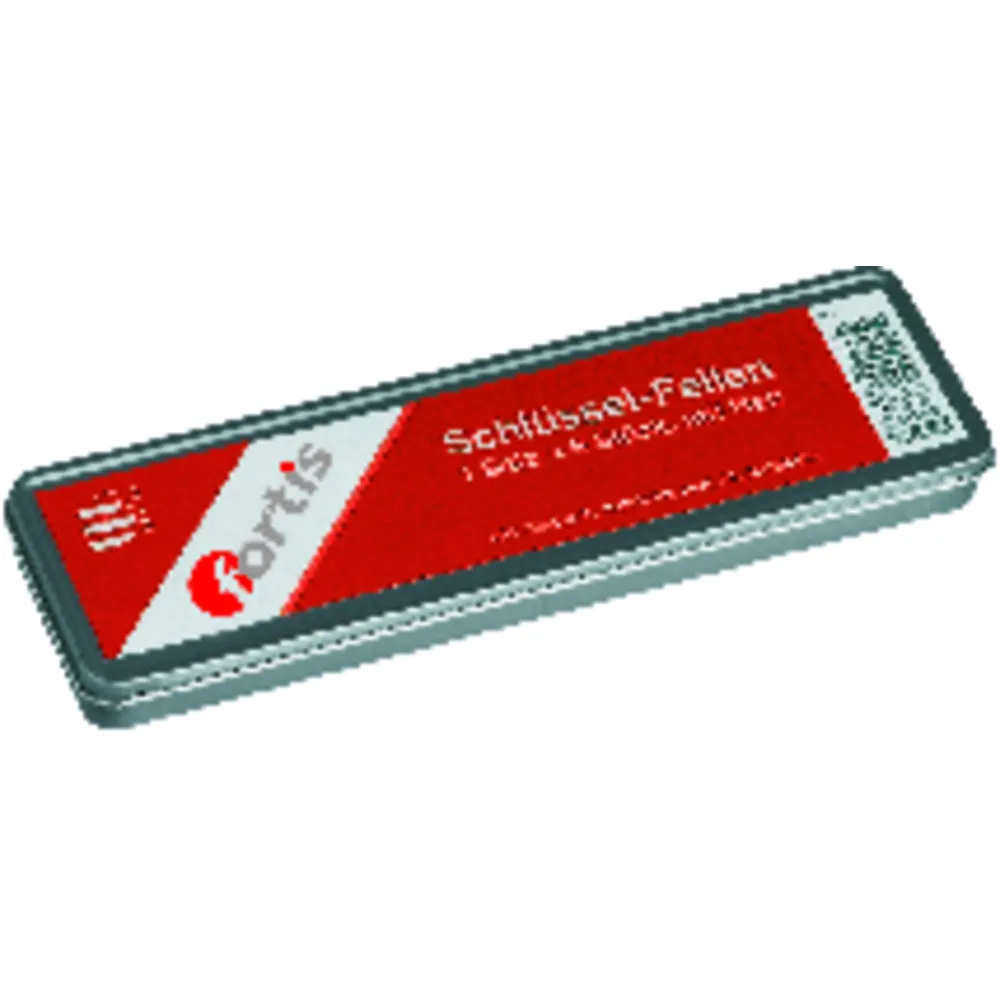 FORTIS Schlüsselfeilen-Satz 100mm Hieb 2 in Metallbox Produktbild img2 L