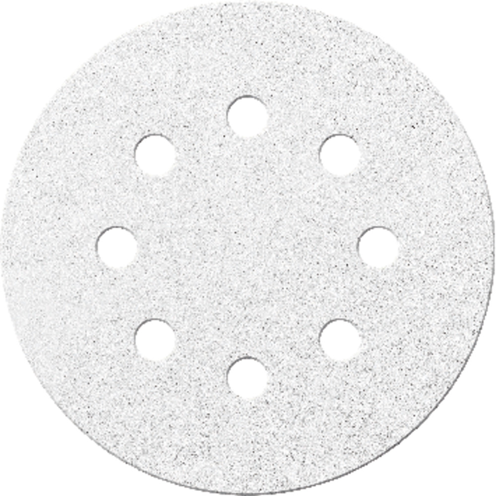 FORTIS Klettschleifscheibe weiß ø125mm, 8 Loch Produktbild img1 L