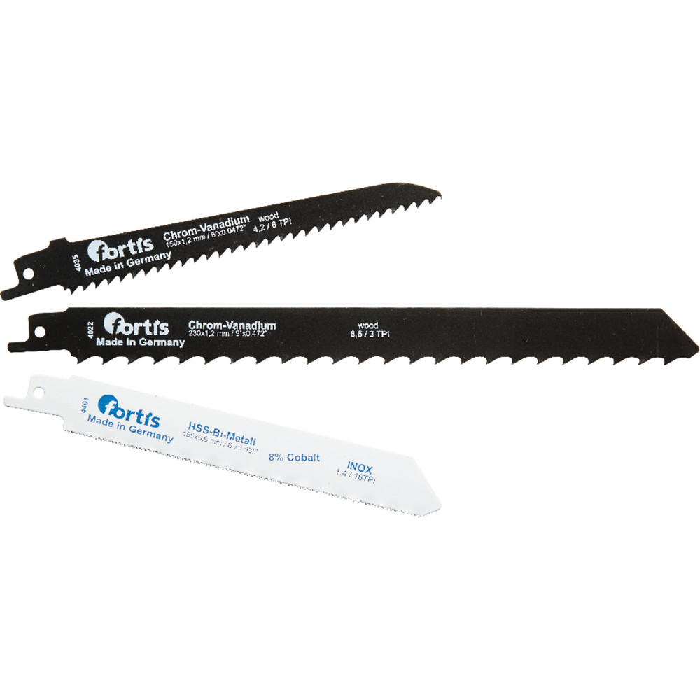 FORTIS Säbelsägeblatt-Set 3 teilig Produktbild img1 L