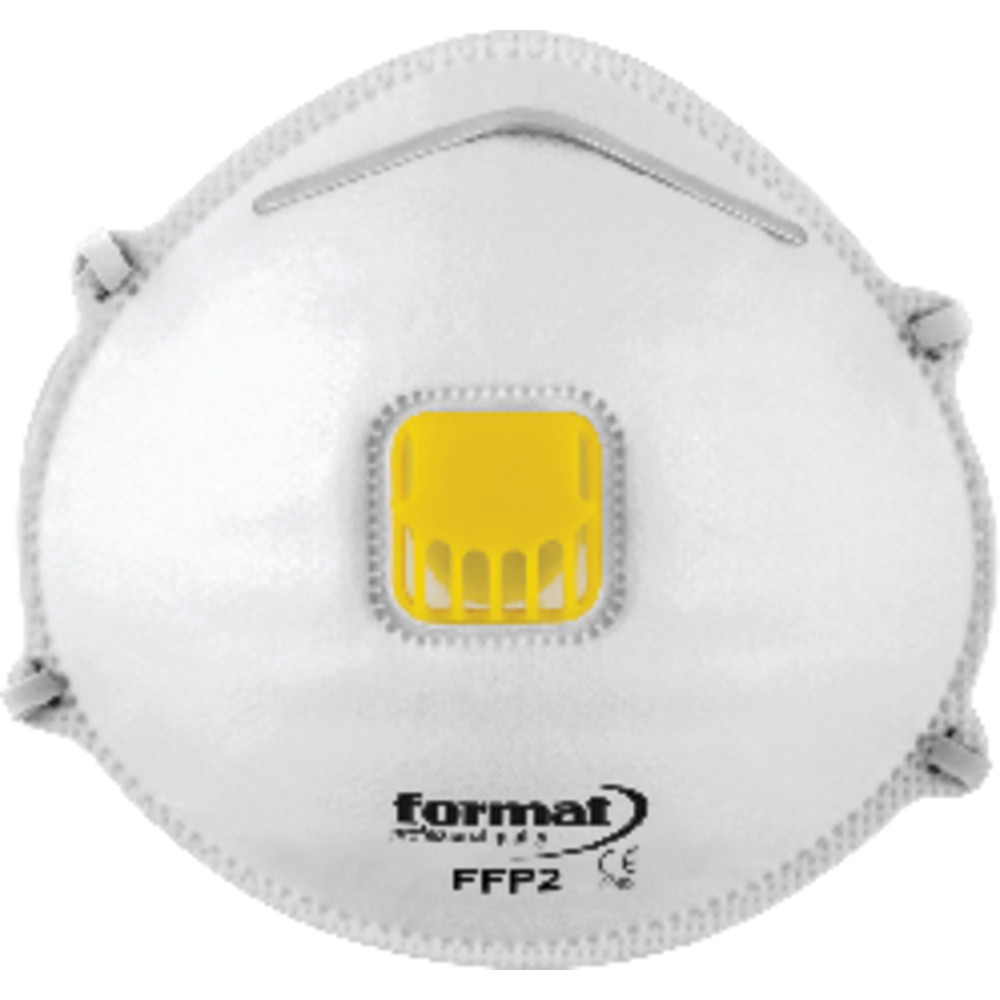 FORMAT Atemschutzkonturmaske, mit Ventil, FFP2 Produktbild img1 L