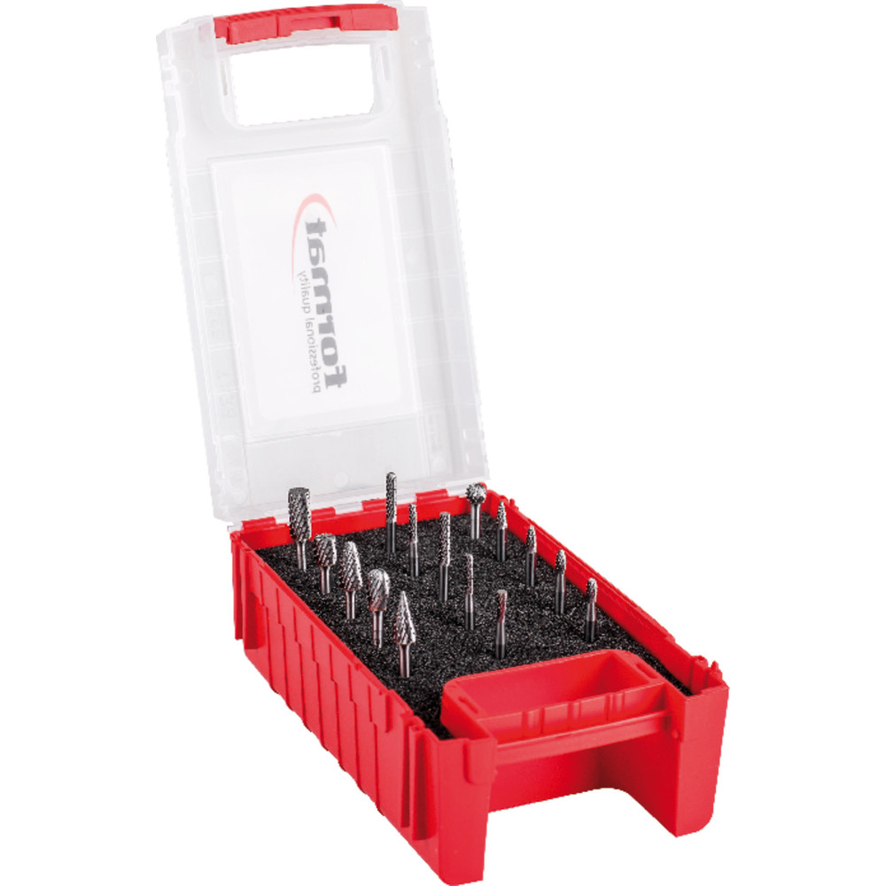 FORMAT Kleinfrässtift-Satz HM C Schaft-ø3mm, 15-teilig Produktbild img1 L