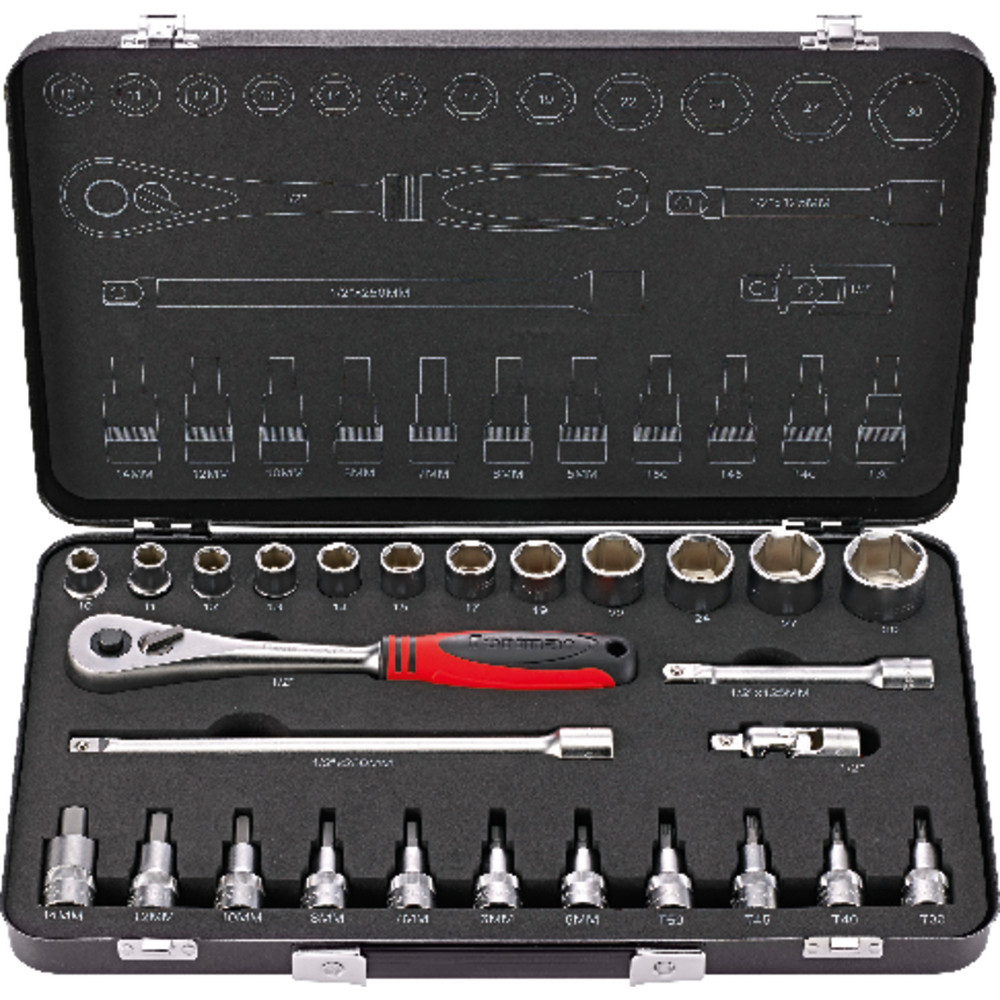 FORMAT Steckschlüssel-Satz 1/2" 27-teilig Produktbild img1 L