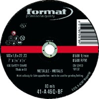 Produktbild von FORMAT - Trennscheibe gekröpft für Stahl 115x2,5mm