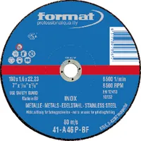 Produktbild von FORMAT - Trennscheibe gerade für V2A 115x1mm