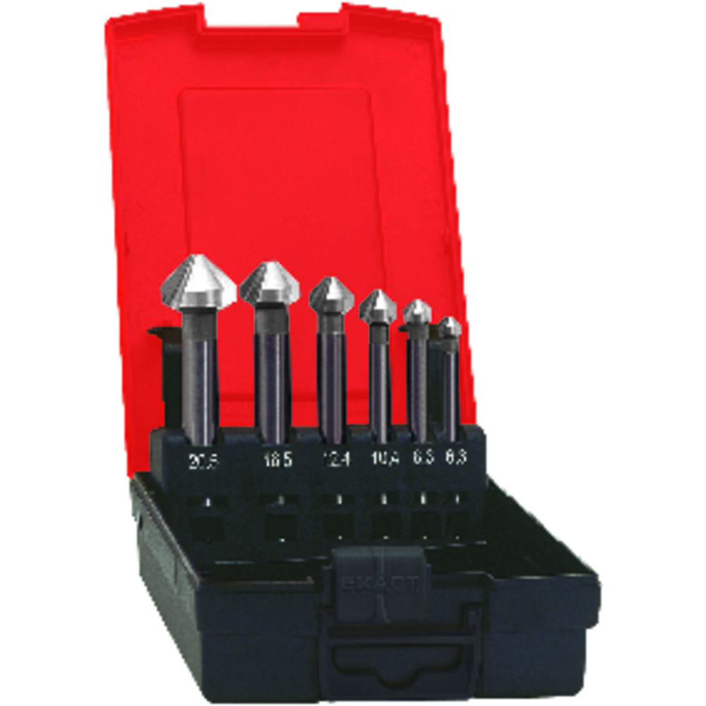 FORMAT Kegelsenker-Set lang WN HSS 90° 6,3-20,5mm Produktbild img1 L