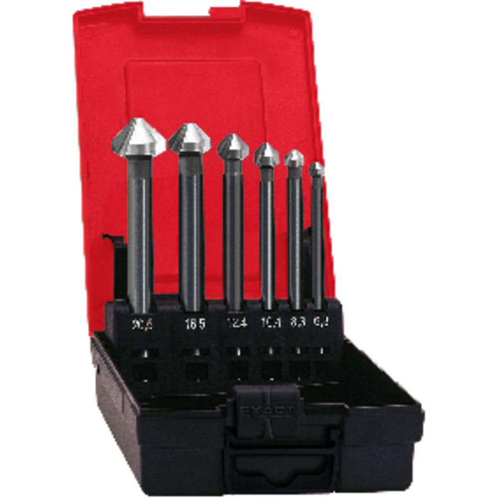 FORMAT Kegelsenker-Set extralang WN HSS 90° 6,3-20,5mm Produktbild img1 L
