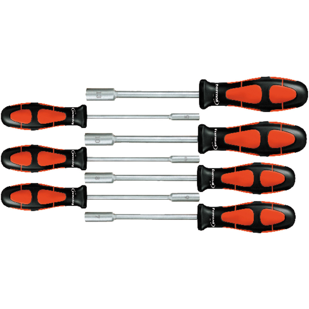 FORMAT Steckschlüssel-Schraubendreher-Satz 5-13mm 7-teilig Produktbild img1 L