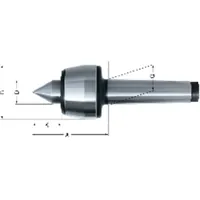 Produktbild von FORMAT - Körnerspitze mitlaufend MK 1