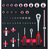 Produktbild von FORMAT - Werkzeugmodul 2/3 Steckschlüssel 1/4" und 1/2