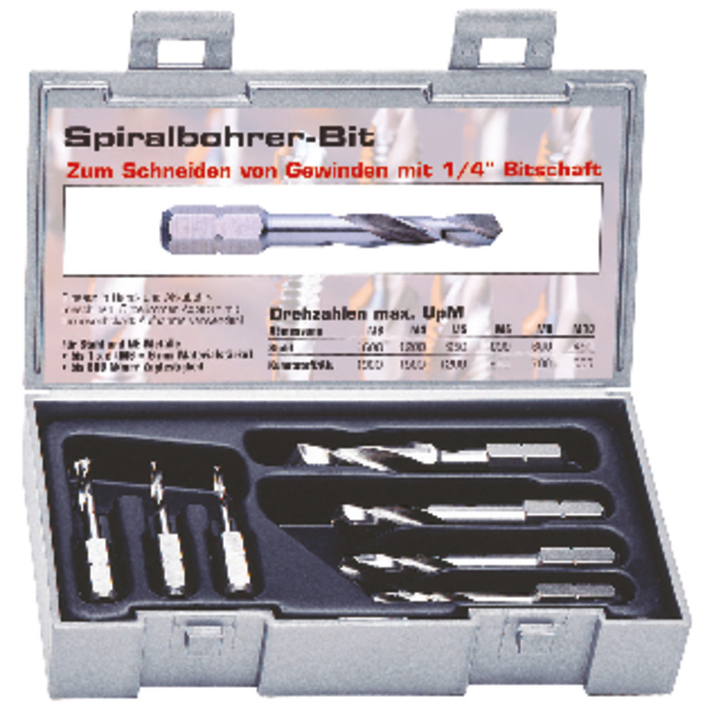 FORMAT Spiralbohrer-Bit-Satz, HSS, blank Produktbild img1 L