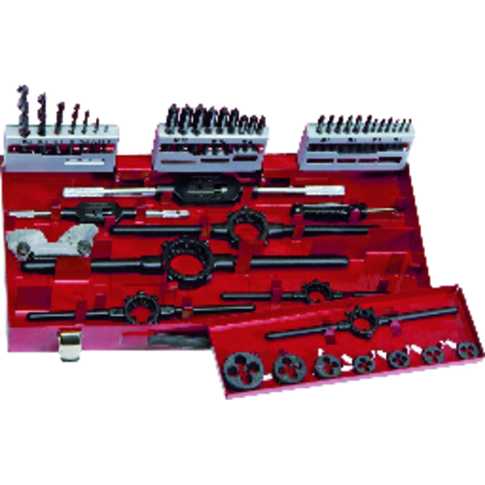 FORMAT Handgewindebohrer-Set DIN 352 HSS dampfangelassen M3-12 Produktbild img1 L