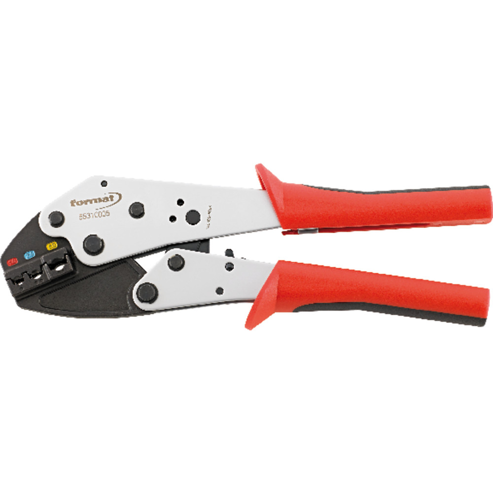 FORMAT Crimpzange für isolierte Kabelschuhe 0,5-6mm² Produktbild img2 L