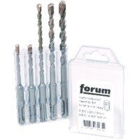 Produktbild von forum® - SDS-Plus-Bohrer-Satz 5-teilig