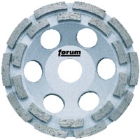 Produktbild von forum® - Diamant-Schleiftopf 125mm doppelt belegt