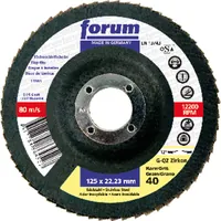 forum Fächerschleifscheibe, 12° gewölbt, Zirkonkorund Produktbild