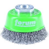 Produktbild von forum® - Topfbürste rostfrei M14 80mm gewellt