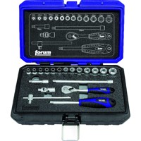 Produktbild von forum® - Steckschlüssel-Garnitur 1/4" 19-teilig